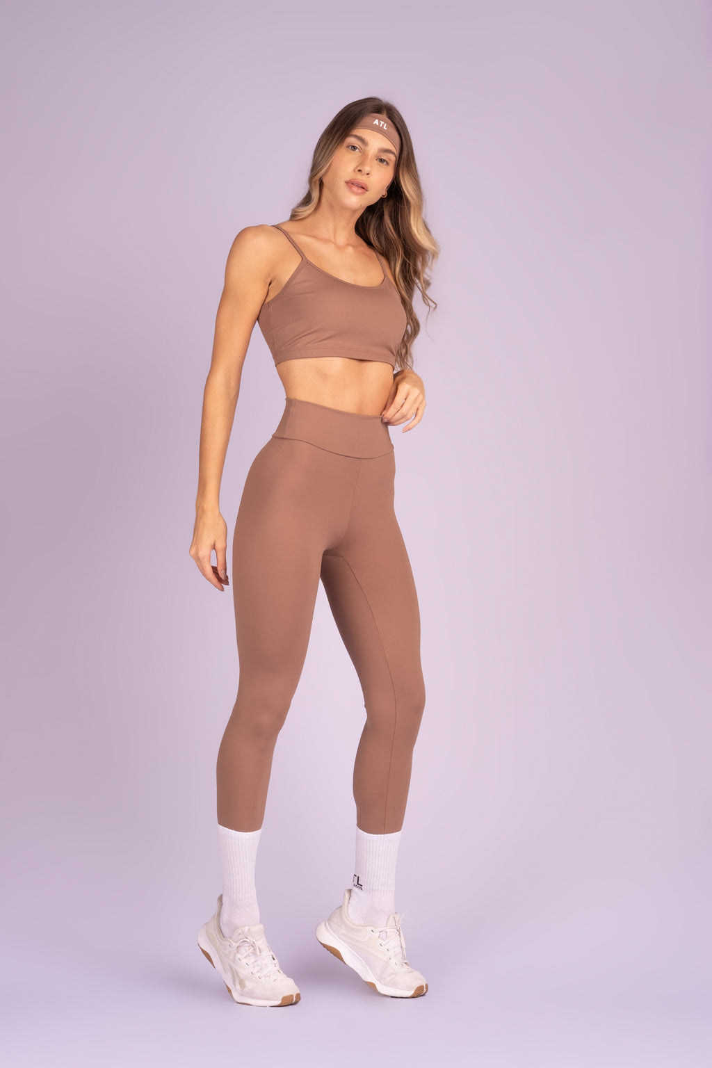 Basic Leggings – Brown Brazilian Coffee