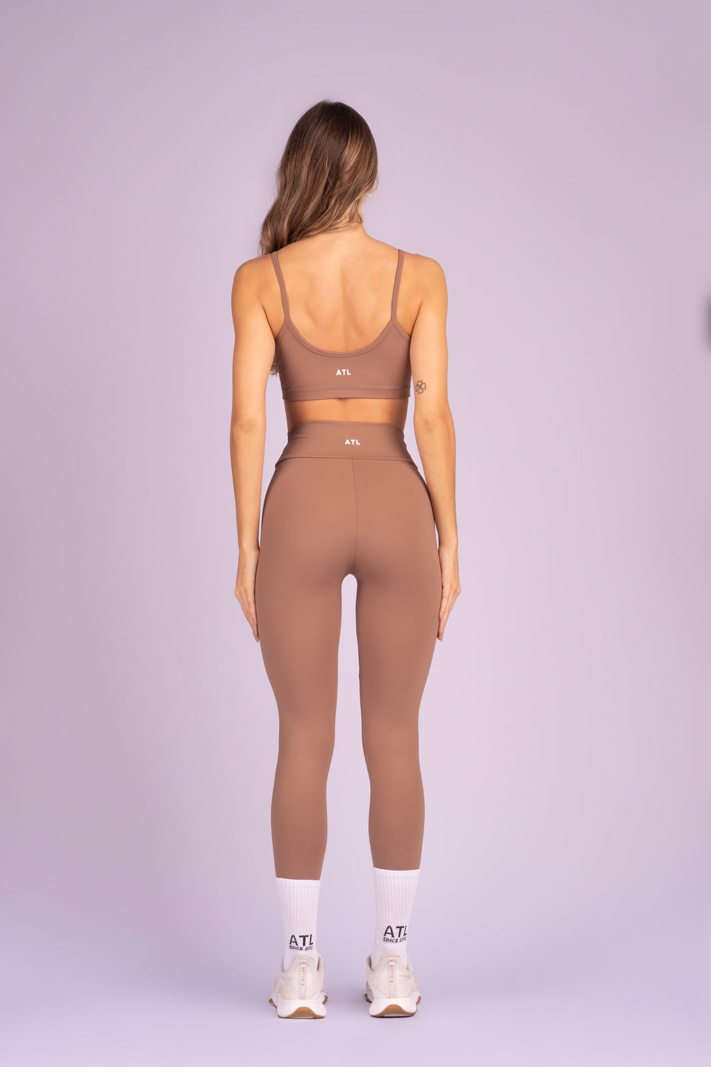 Basic Leggings – Brown Brazilian Coffee