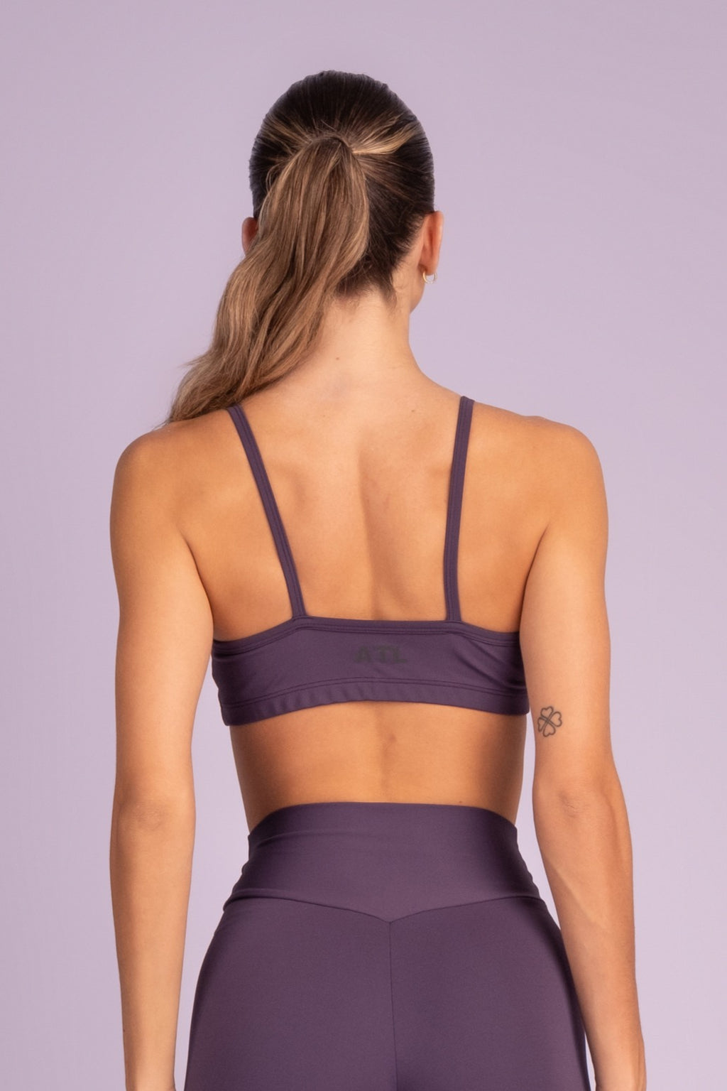 Ruched Top – Purple Amethyst from South