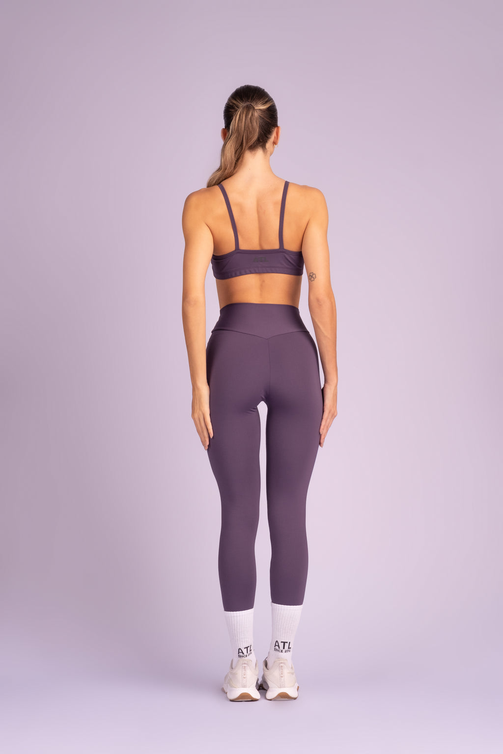 Butt-Lifting Leggings – Purple Amethyst from South