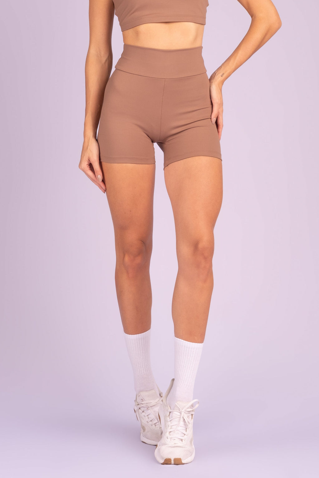 Basic Shorts – Brown Brazilian Coffee