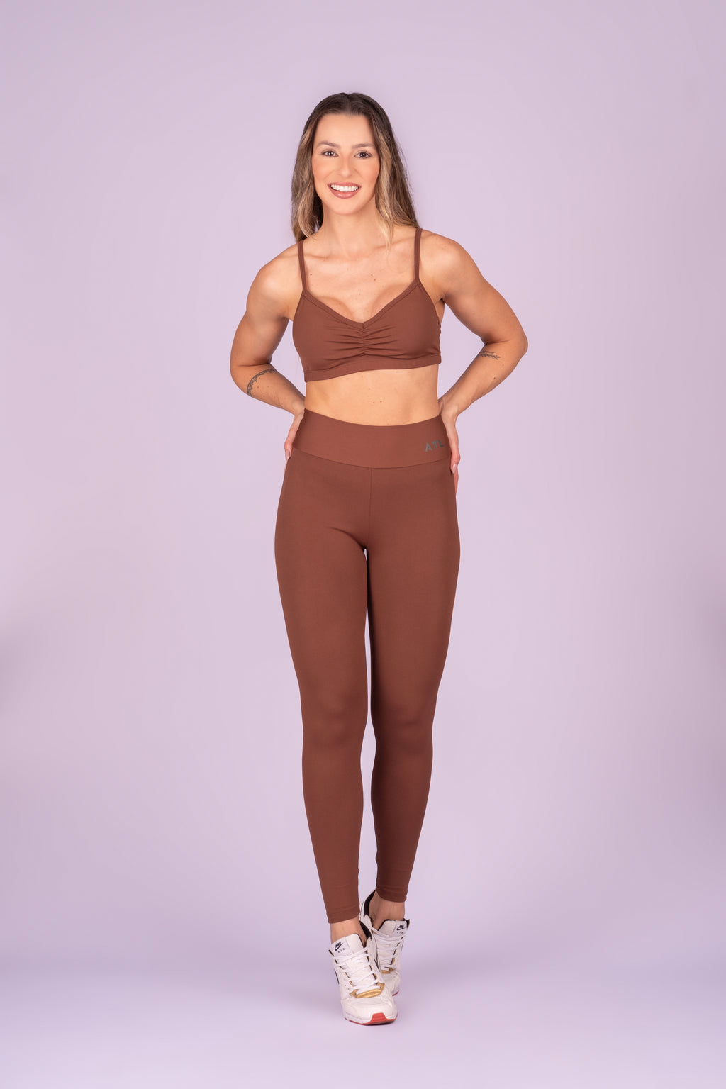 Butt-Lifting Leggings – Brown Pantanal