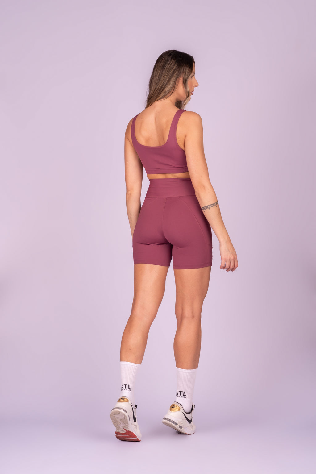 High-Support Top – Pink Pitaya