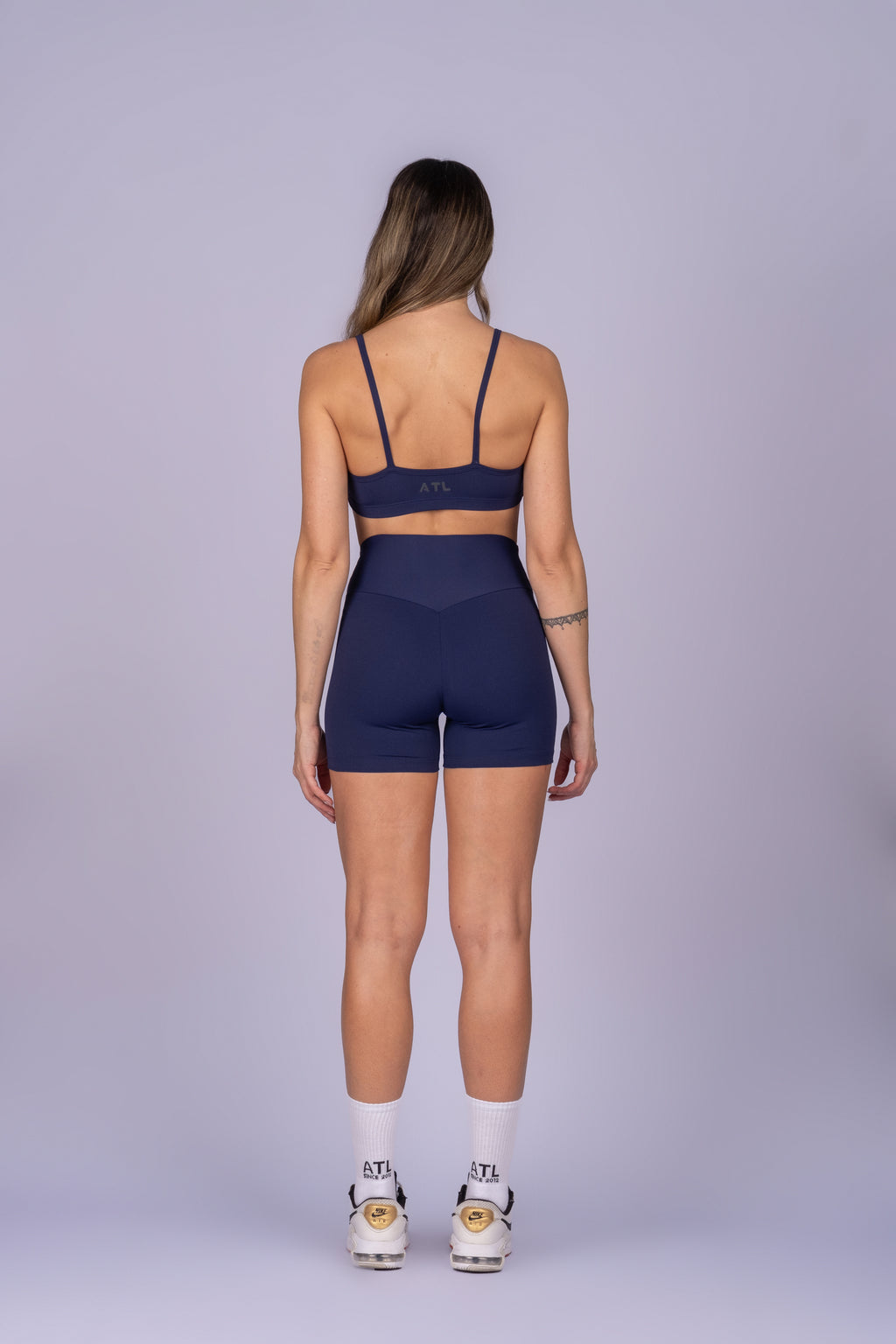 Ruched Top – Blue Navy Noronha Depth
