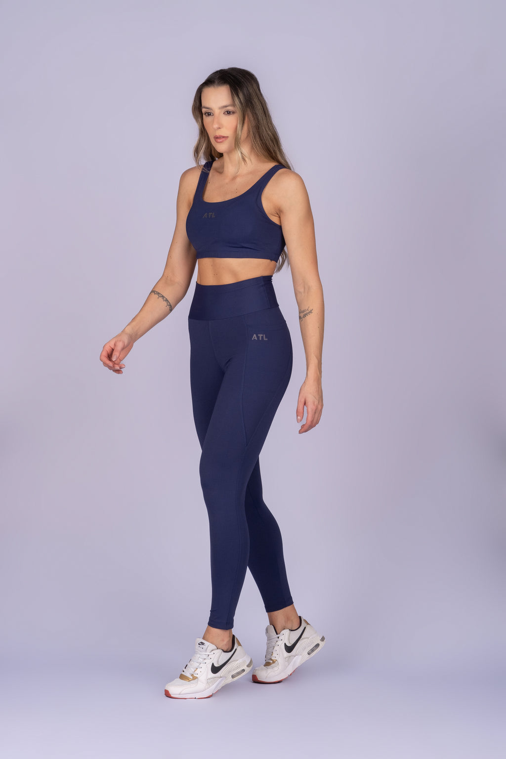 High-Support Top – Blue Navy Noronha Depth